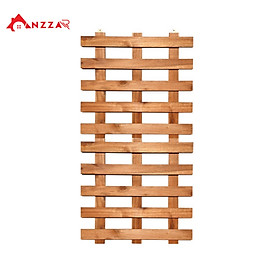 Kệ gỗ treo tường ban công, kệ trang trí ban công Anzzar, giá gỗ thông treo tường trang trí , ngoại thất đẹp, treo cây, hoa