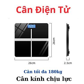 Cân sức khỏe điện tử chữ thập 180kg độ chính xác cao - Cân Sức Khoẻ Màn Hình Hiển Thị LCD - Hàng chính hãng