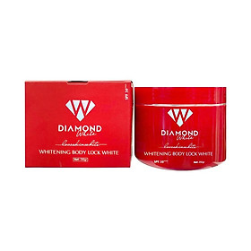 KEM BODY PHẤN TƯƠI DƯỠNG TRẮNG DA DIAMOND WHITE 250GR ( LOVE SKIN WHITE )