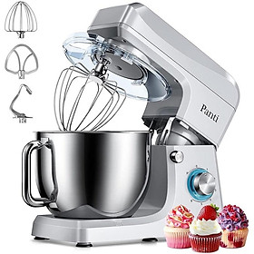 Mua Máy nhào bột Panti 8L 1500W SM-1511X- Bánh răng kim loại bền bỉ  động cơ đồng nguyên chất - Quết chả giò  trà bông  đánh kem  đánh trứng- Hàng chính hãng  Đức nhập khẩu