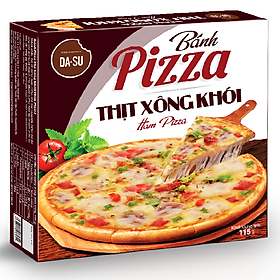 Bánh pizza thịt xông khói Da&Su đông lạnh 200g