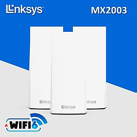 Mua Router WiFi Dual-Band Mesh WiFi 6 LINKSYS Velop MX2001 / MX2002 / MX2003  Chuẩn WiFi AX  Tốc độ 3000Mbps - Hàng chính hãng