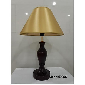 Đèn ngủ để bàn chao vải vàng cao cấp Khôi Nguyễn - B 066 
