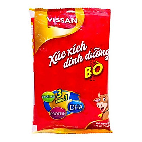 Xúc Xích Bò Tiệt Trùng DHA Vissan Gói 5 Cây X 35G - 8934572185198