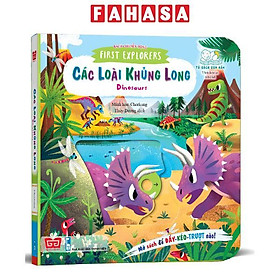 Sách Tương Tác - Sách Chuyển Động - First Explorers - Dinosaurs - Các Loài Khủng Long