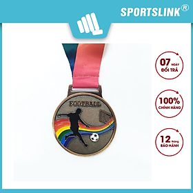 Huy chương bóng đá dây 7 màu Sportslink