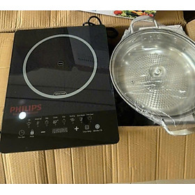 Mua Bếp từ đơn cảm ứng TẶNG KÈM NỒI có chức năng hẹn giờ  cài đặt thời gian nấu  truyền nhiệt tốt  tiết kiệm điện - Hàng Chính Hãng