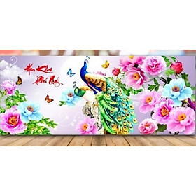 Mua Tranh thêu Hoa khai phú quý - LV3192