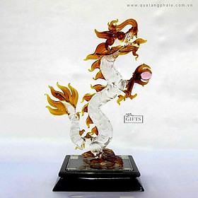 Mua Tượng rồng phong thủy - màu trà
