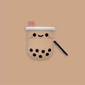 Mua Vỏ bảo vệ bao đựng tai nghe case dành cho airpods 1  2 chống va đập - Case Trà Sữa