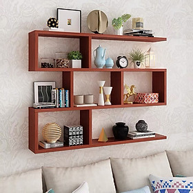 Mua Kệ Gỗ Treo Tường Trang Trí  Kệ Sách 4 Tầng Decor Nhà Cửa Dễ Dàng Lắp Ghép  Đầy Đủ Phụ Kiện