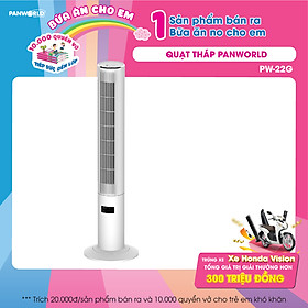 Mua Quạt Tháp Panworld The Pure PW-22G không cánh xoay 360 độ lọc không khí hẹn giờ thương hiệu Thái Lan - Hàng chính hãng
