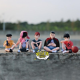 Mô hình Slam Dunk  Set Mô hình bóng rổ Rukawa Hanamichi Takenori Ryota  Mitsui Akagi  Team
