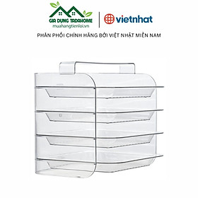 Mua BỘ KHAY ĐỰNG THỰC PHẨM HOKORI VIỆT NHẬT 5599  BỘ KHAY TRONG SUỐT ĐỰNG THỨC ĂN CAO CẤP - TADAHOME