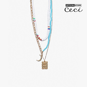 CECI - Set 3 sợi dây chuyền đeo layer thời trang CC4-02000096
