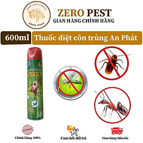 Thuốc diệt muỗi An Phát 600ml, thuốc diệt kiến An Phát, thuốc diệt gián An Phát, thuốc diệt côn trùng An Phát hiệu quả