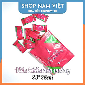 Mua GÓI 20 VIÊN KHĂN GIẤY NÉN HÀN QUỐC HÌNH VIÊN KẸO ĐA NĂNG