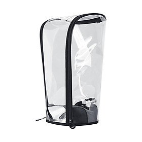 Golf Bag Rain Cover with Zipper Dustproof Golf Accessory for Golf Push Carts