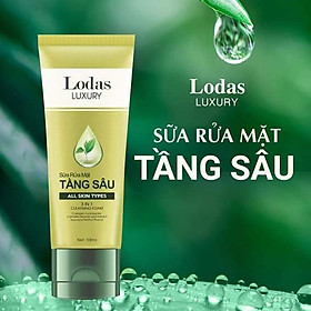 Sữa Rửa Mặt Tầng Sâu 3 Trong 1 Lodas Luxury - MP0000002 - Kháng Viêm Ngừa Mụn, Làm Sạch Da Sáng Da