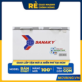 Mua TỦ ĐÔNG INVERTER SANAKY 320 LÍT VH-4099A4KD ĐỒNG (R600A) (KÍNH CƯỜNG LỰC) - HÀNG CHÍNH HÃNG