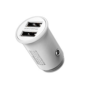 Mua Củ Sạc Điện Thoại Trên Xe Hơi  Remax RCC-219  2 Cổng USB + Tặng Kèm Ghế Đỡ Điện Thoại Chữ O - Hàng Chính Hãng