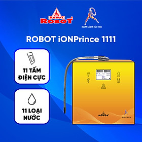 Mua Máy Lọc Nước Điện Giải Ion Kiềm ROBOT IonPrince 1111 Để Bàn/ Treo Tường - Hàng Chính Hãng