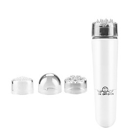Dụng Cụ Massage Mát Mạnh Rung Mạnh Cầm Tay Mini Tặng Kèm 1 SP Ngẫu Nhiên (Giao Ngẫu Nhiên Màu Trắng Tươi, Hồng Tươi)
