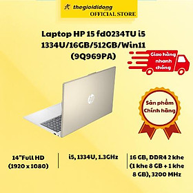 Mua Laptop HP 15 fd0234TU i5 1334U/16GB/512GB/Win11 (9Q969PA) - Hàng Chính Hãng