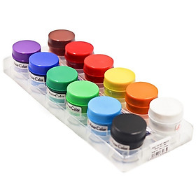 Bộ 12 Màu Vẽ Mỹ Thuật Queen 303 (18ml/Màu)