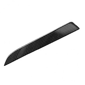 2X Car Carbon Fiber Center Console Stripe