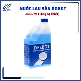 Nước lau sàn chuyên dụng dành cho Robot hút bụi lau nhà 
