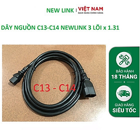 Dây nguồn UPS C13 C14 NEWLINK 0.5m 1m 1,5m 2m 3 mét 3 lõi 16AWG (1,31mm2)