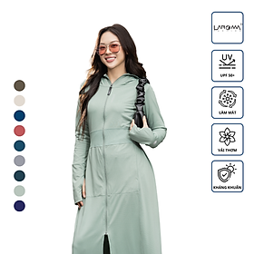 Choàng Chống Nắng Nữ 2 Lớp Laroma| UPF50+ | Vải Thơm | Làm Mát | Thời Trang | Đa Dụng