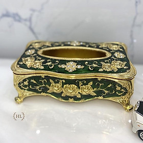 Mua Hộp đựng giấy Hoàng Giia hợp kim (Hàng Thủ Công) | HỘP GIẤY HỢP KIM ĐỒNG