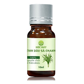 Tinh dầu Sả Chanh Organic 10ml Mộc Mây - tinh dầu nguyên chất từ thiên nhiên - chất lượng và mùi hương vượt trội