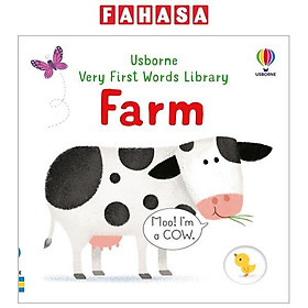Hình ảnh Usborne Very First Words Library: Farm