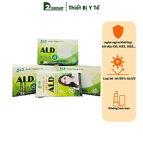 Khẩu trang y tế 4 lớp Cao Cấp chính hãng ALD hộp 50 chiếc