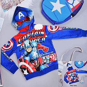 Áo Khoác Siêu Nhân CAPTAIN Chất Cực Đẹp AK37