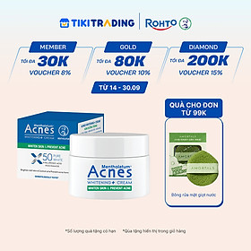 Kem dưỡng trắng da Acnes Whitening+ Cream 50g