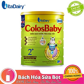 Sữa Colosbaby Bio Gold 2+ 800G Miễn dịch khỏe và Tiêu hóa tốt