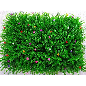 Mua Tấm cỏ nhựa tai chuột đính hoa