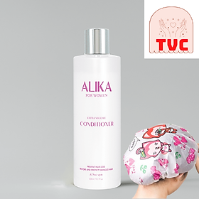 Dầu Xả Alika for women - Hỗ Trợ Mọc Tóc, Tóc Gãy Rụng Cho Nữ chai 300ml, Tặng Kèm Mũ Trùm Tóc Ngẫu Nhiên