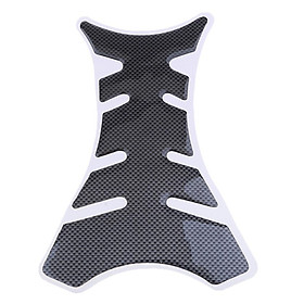 Universal Motorcycle Fuel Tank  Stickers Carbon Fiber Decals