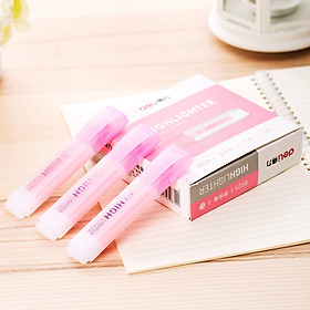 Bút highlight nhấn dòng dạ quang Deli - Cam/ Vàng/ Xanh Lá/ Hồng/ Xanh Dương - S625