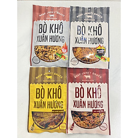 Combo 4 gói bò khô Xuân Hương