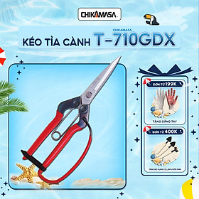 Kéo tỉa cành cao cấp Nhật Bản Chikamasa T-710GDX