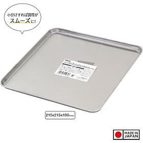 Khay inox đựng thực phẩm đa năng Echo Metal - Hàng nội địa Nhật Bản (#Made in Japan)