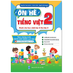 Sách - Ôn Hè Tập Tiếng Việt 2 - Dành cho học sinh lớp 2 lên lớp 3