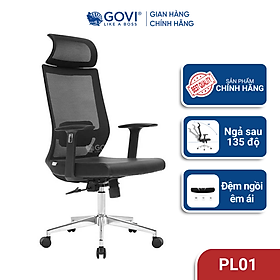 Ghế công thái học GOVI Ergonomic Plato PL01 Thiết kế bảo vệ sức khỏe