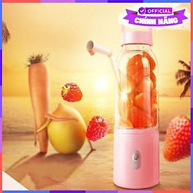 Mua Máy Xay Sinh Tố Vouller Mini Cầm Tay 500Ml Dùng Sạc Không Dây Tiện Lợi Di Chuyển. Shop Giao Mầu Ngãu Nhiên - Hàng Chính Hãng